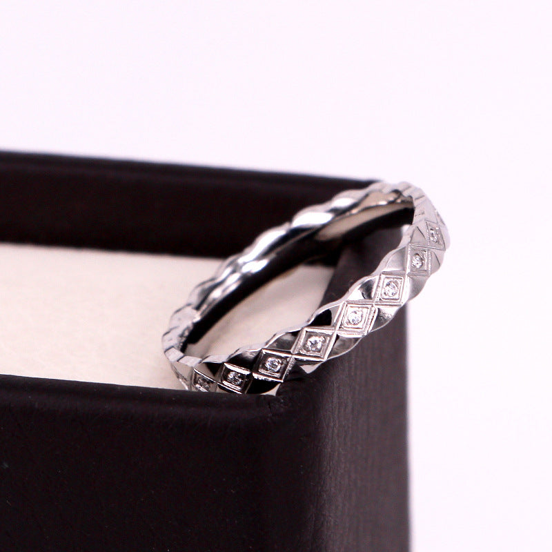 *Preorder: Diamond Stamped CZ Rings*