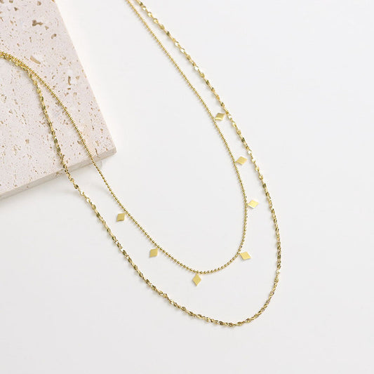 *Preorder: Layered Diamond Necklace*