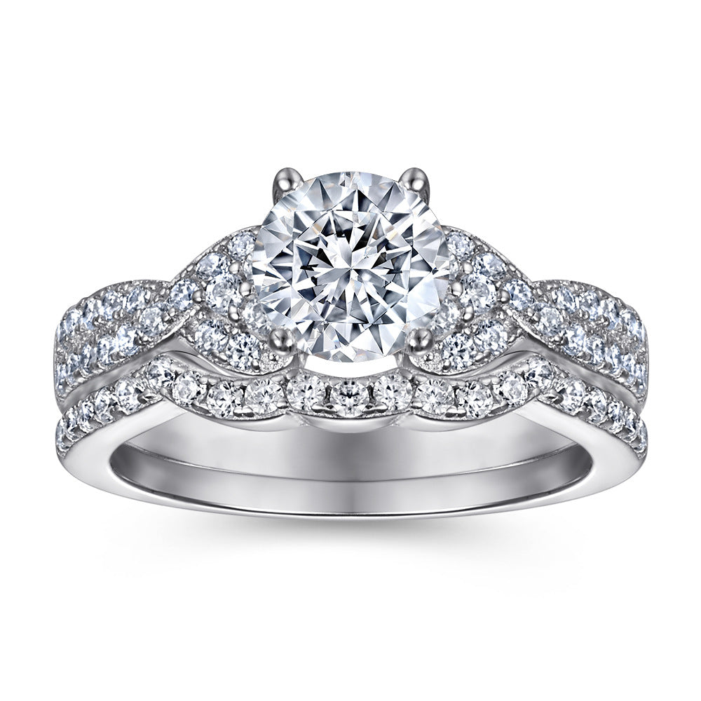 *Preorder: Sterling Engagement Ring Set*
