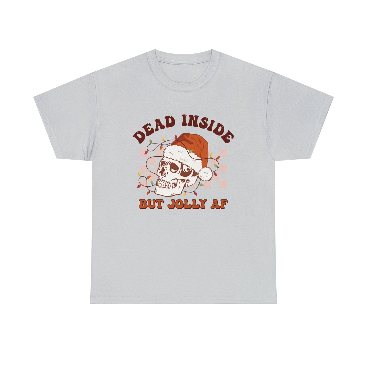 Dead Inside Heavy Cotton ChristmasTee
