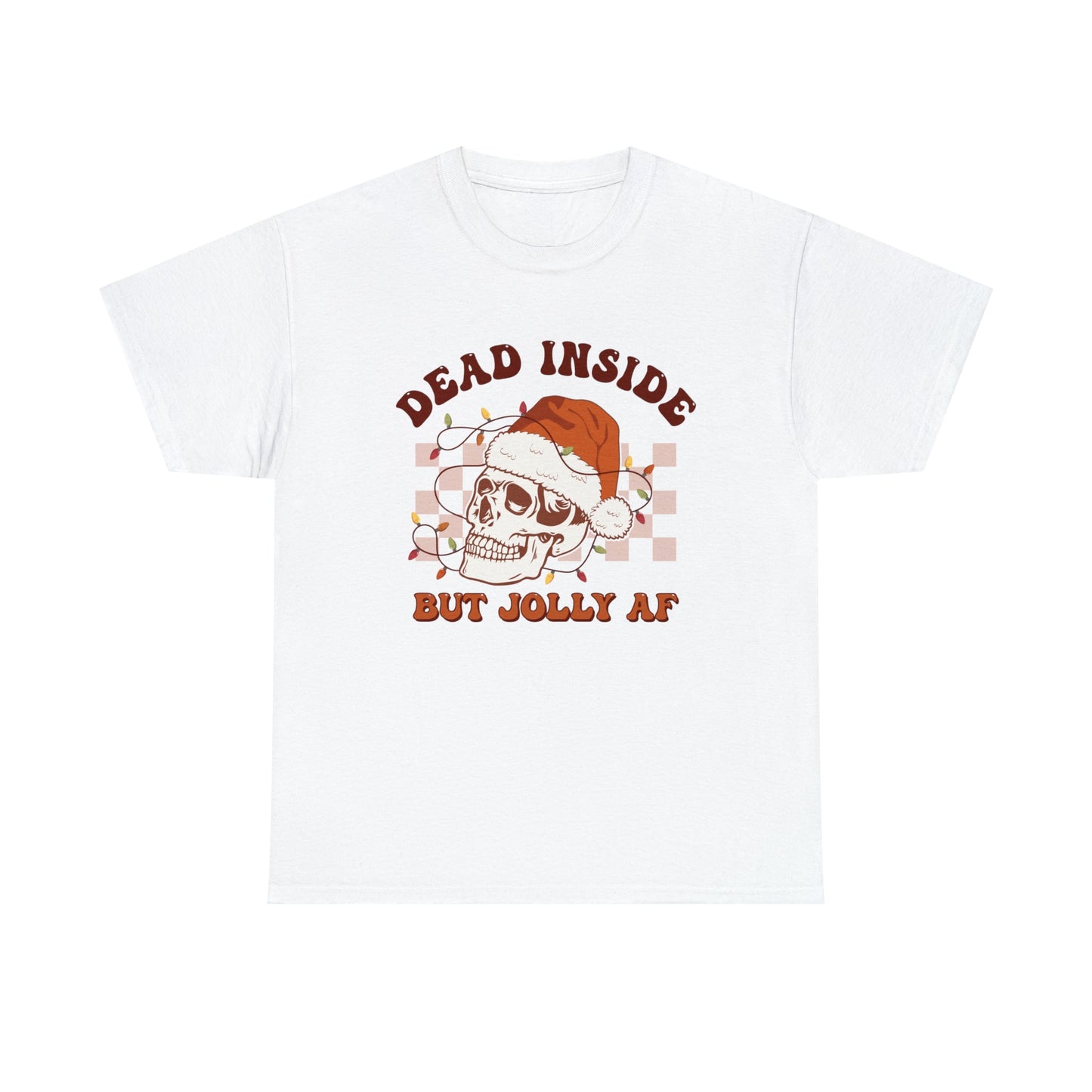 Dead Inside Heavy Cotton ChristmasTee