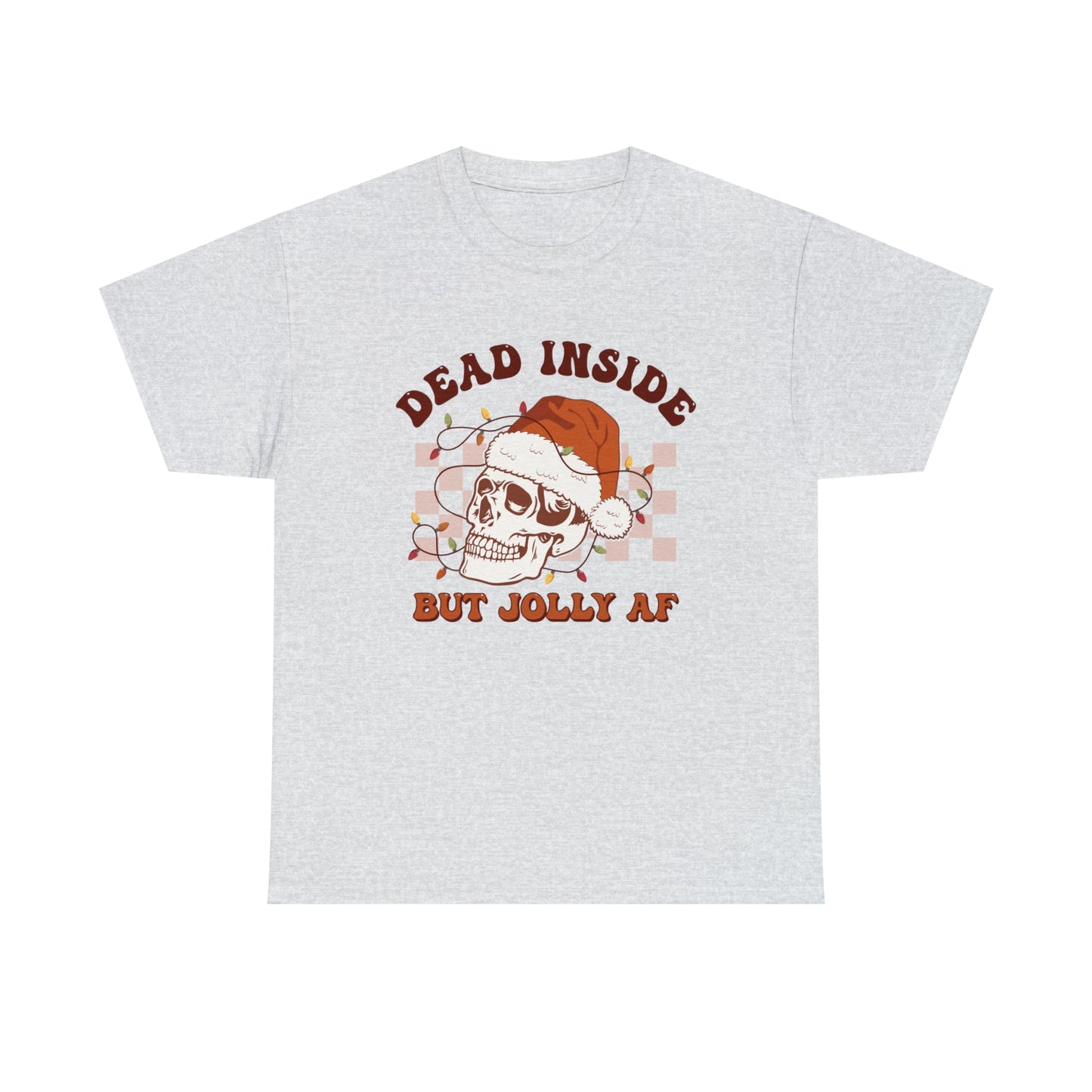 Dead Inside Heavy Cotton ChristmasTee
