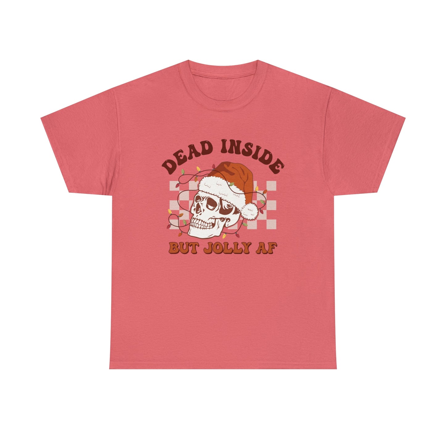 Dead Inside Heavy Cotton ChristmasTee