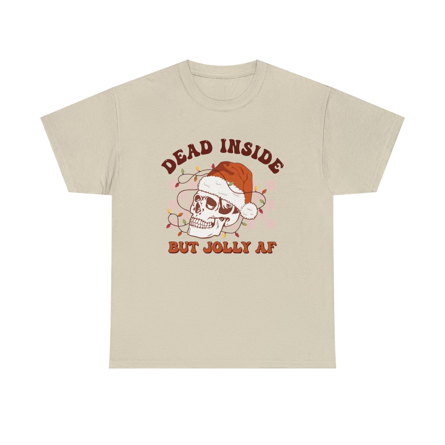 Dead Inside Heavy Cotton ChristmasTee