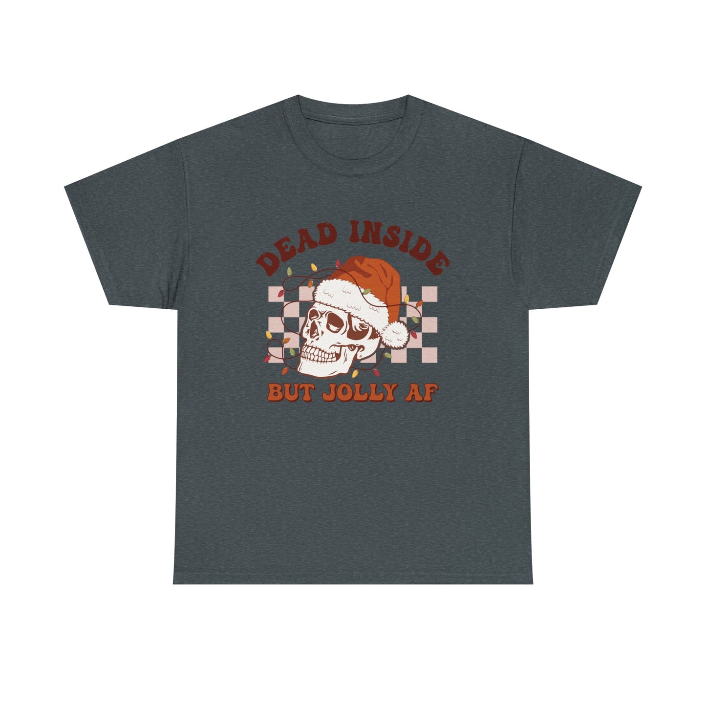 Dead Inside Heavy Cotton ChristmasTee