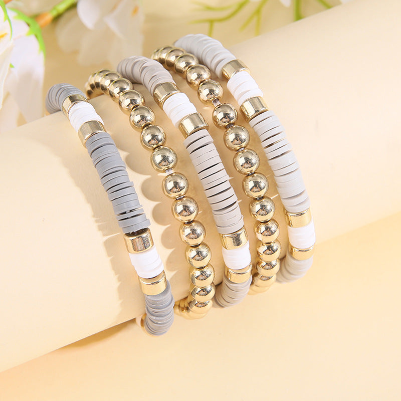 *Preorder: Heishi Bead Stacks*