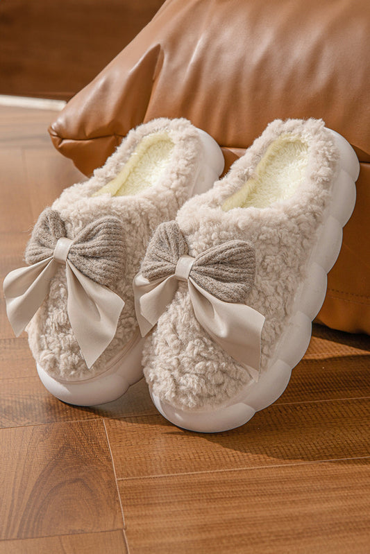 Camel Contrast Winter Slippers RTS