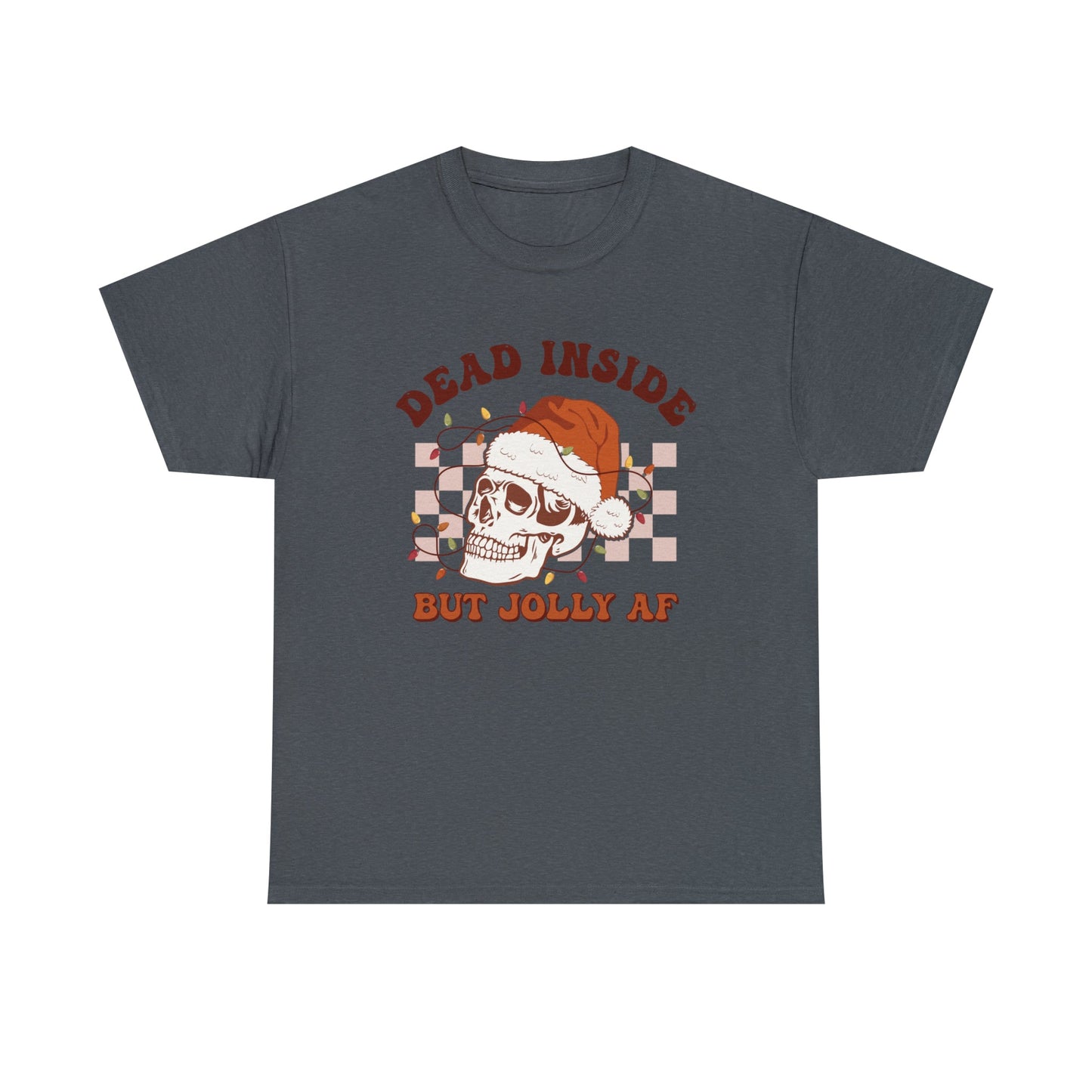 Dead Inside Heavy Cotton ChristmasTee