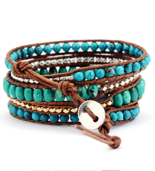 *Preorder: Turquoise Wrap Bracelet*