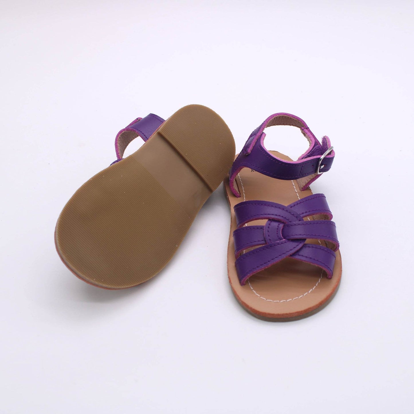 RTS: Vegan Leather Strappy Sandals
