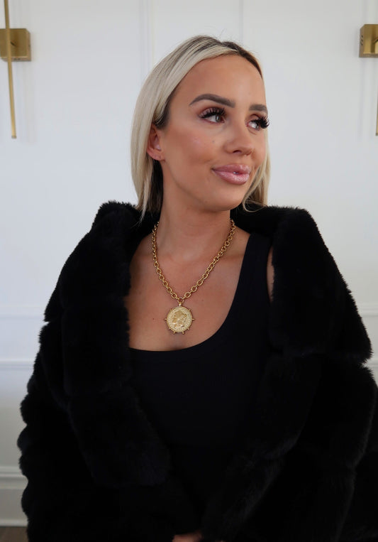 GOLD COIN NECKLACE