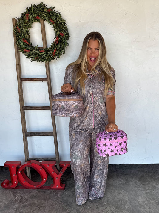 PREORDER- QUILTED PUFFER MAKEUP BAG