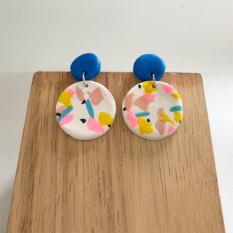 *Preorder: Summer Neon Clay Dangles*