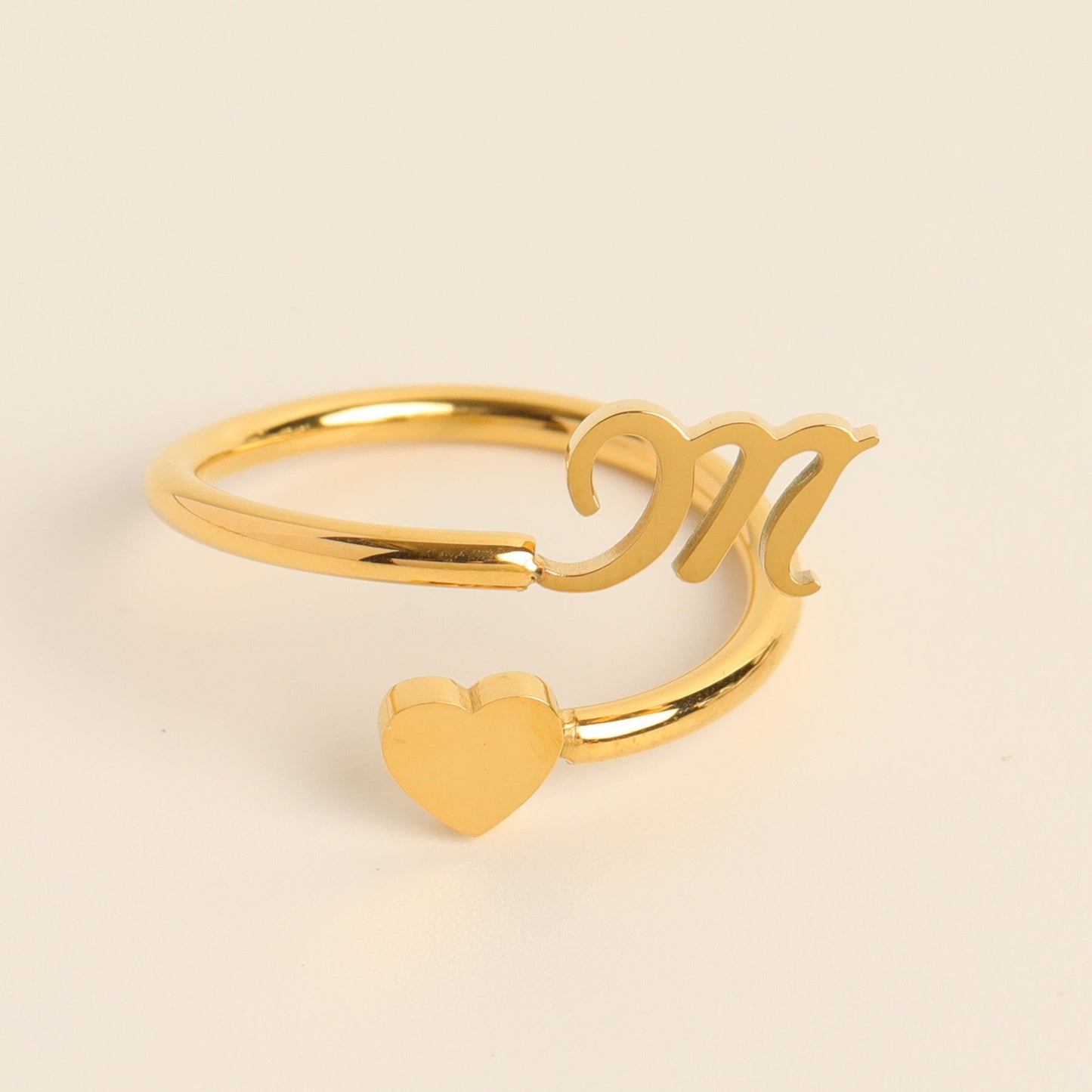 *Preorder: Stainless Initial Wrap Rings*