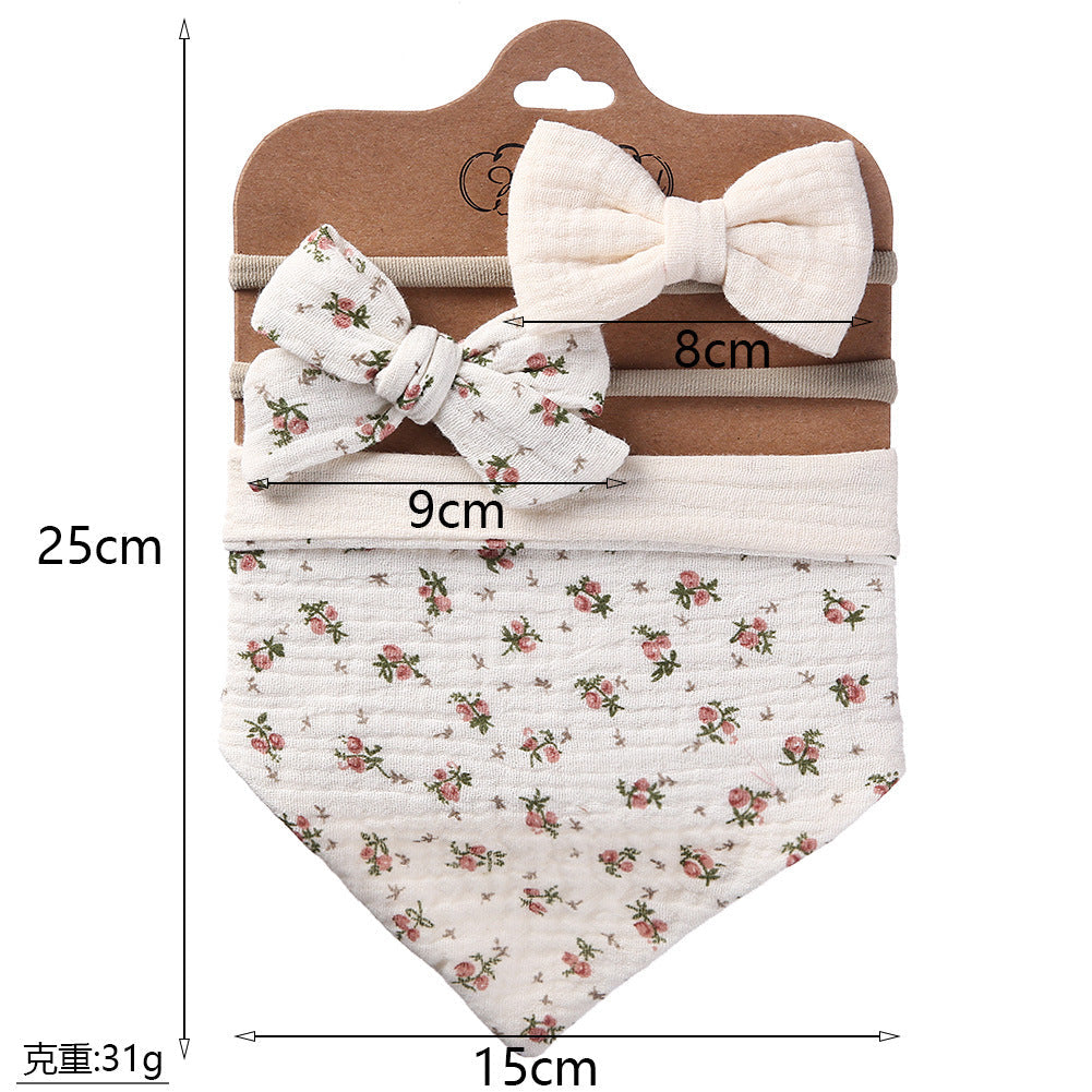 *Preorder: Muslin Bib and Bows Pack*