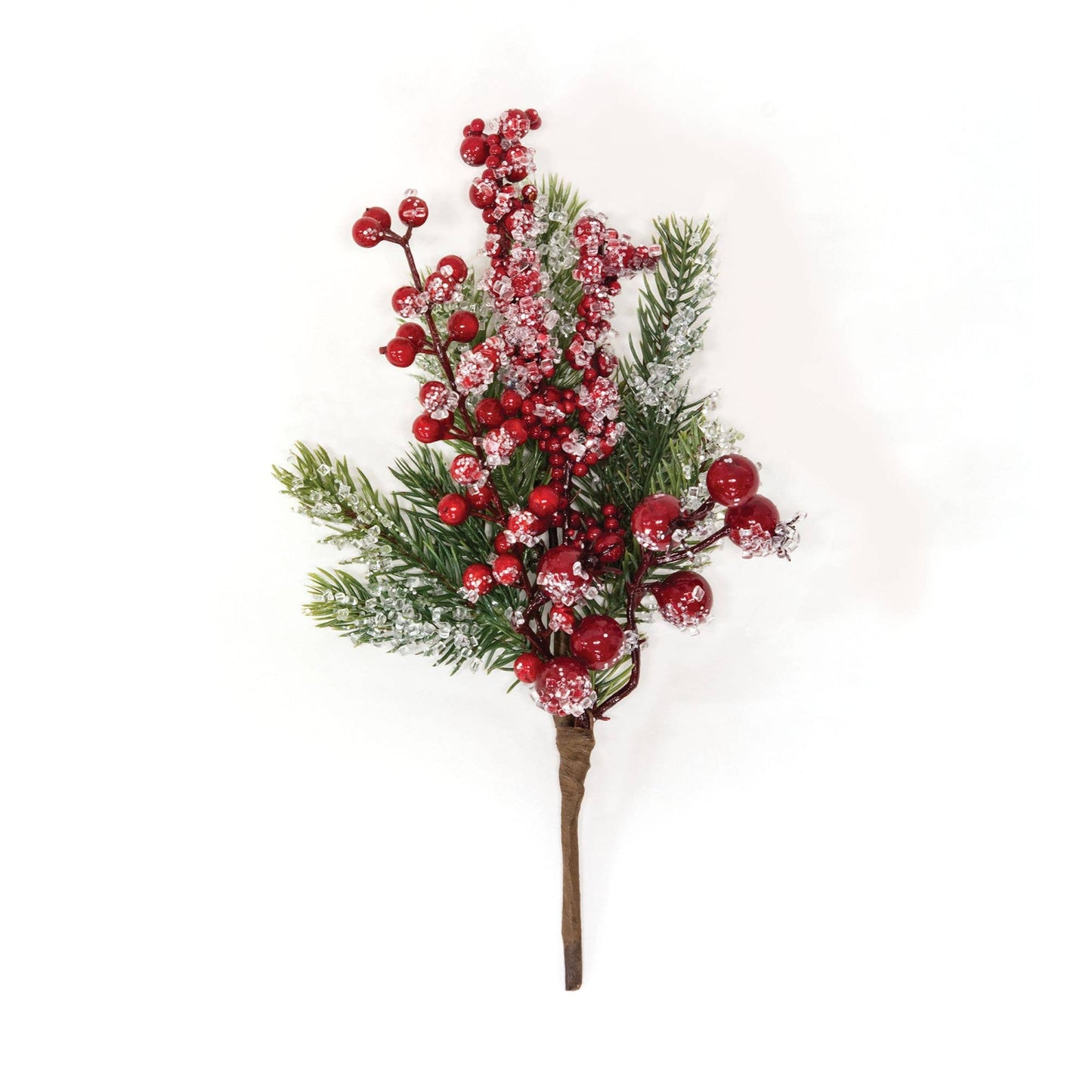 Very Berry Icy Pine Pick, 10"