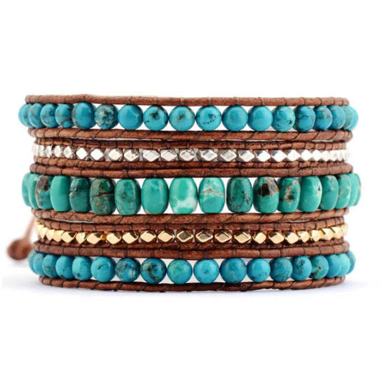 *Preorder: Turquoise Wrap Bracelet*