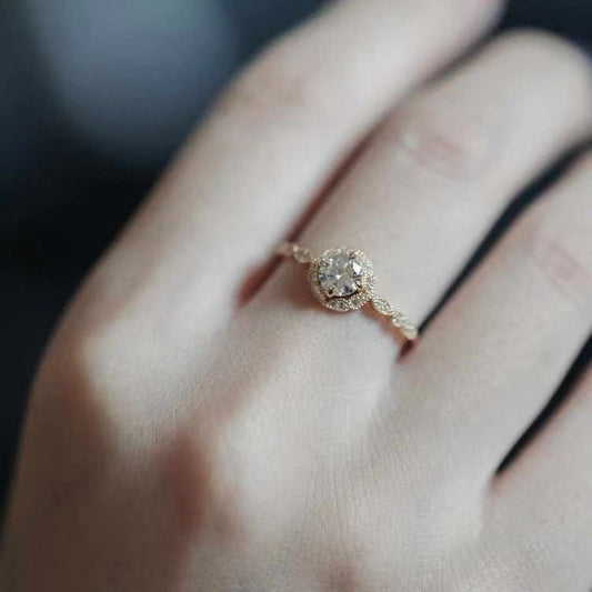 *Preorder: Dainty Sterling Round Ring*