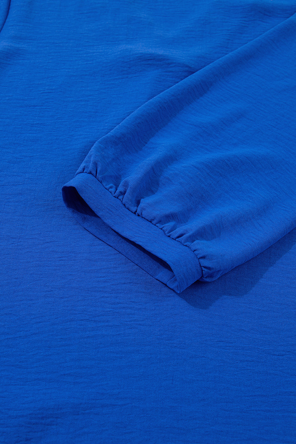 Blue Frilled Shift Dress LT