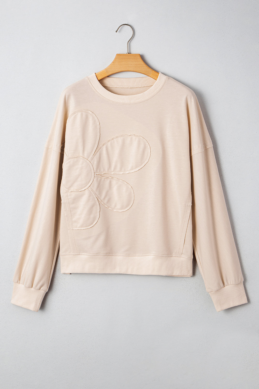Raw Edge Flower Top LT