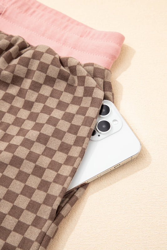 Checkered Pullover Set *multiple colors* RTS