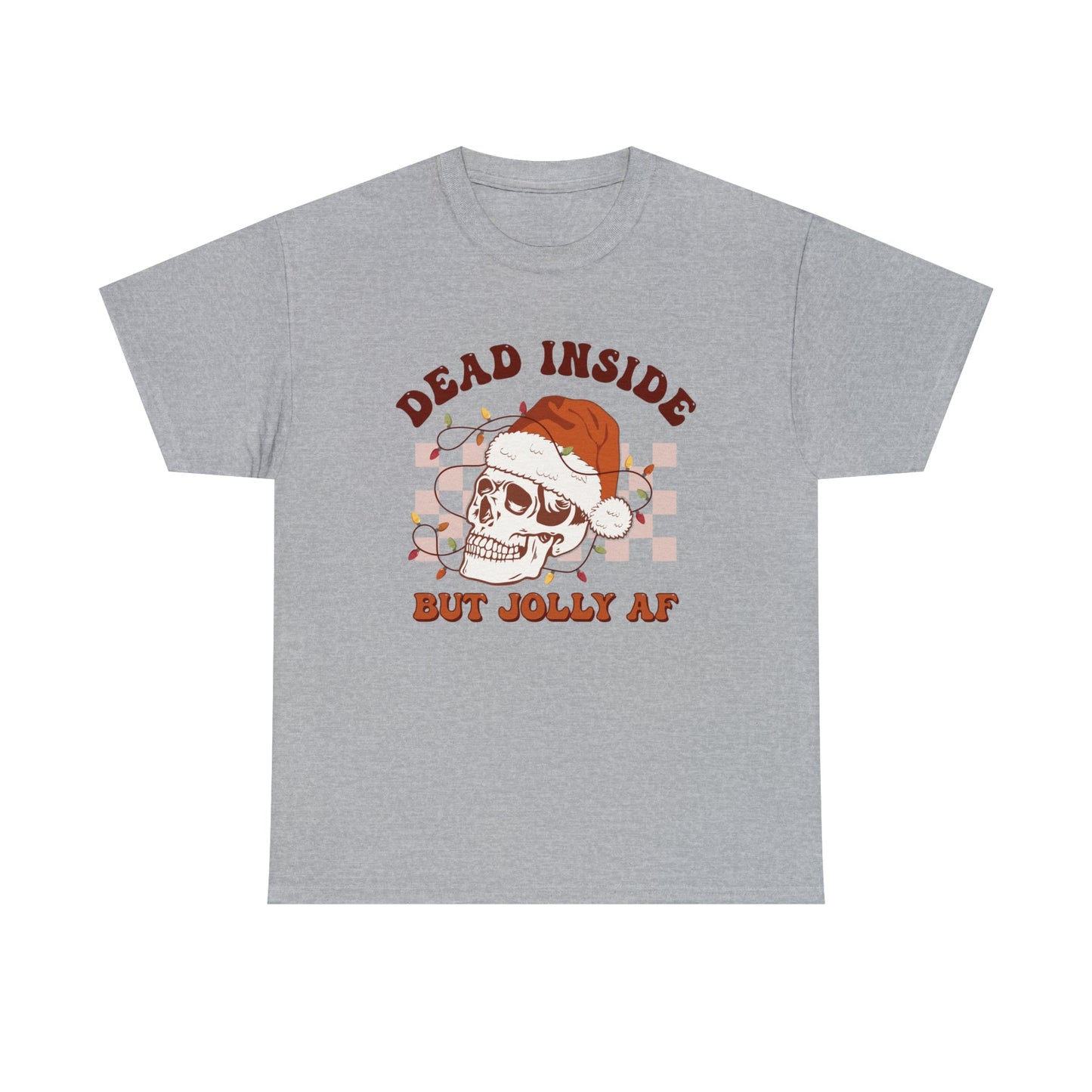 Dead Inside Heavy Cotton ChristmasTee