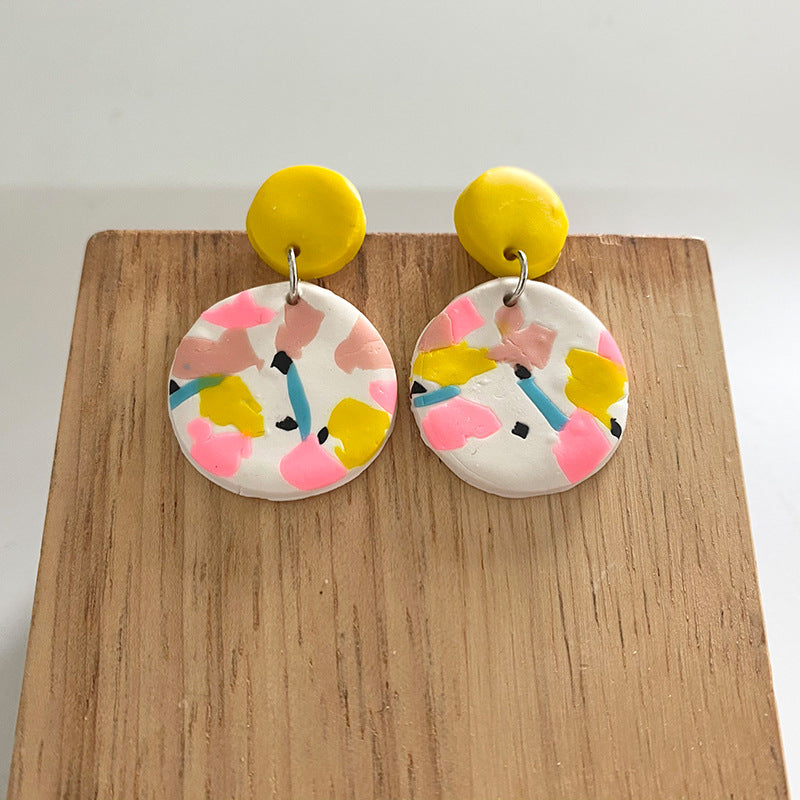 *Preorder: Summer Neon Clay Dangles*