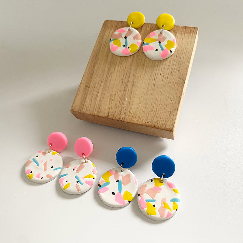 *Preorder: Summer Neon Clay Dangles*