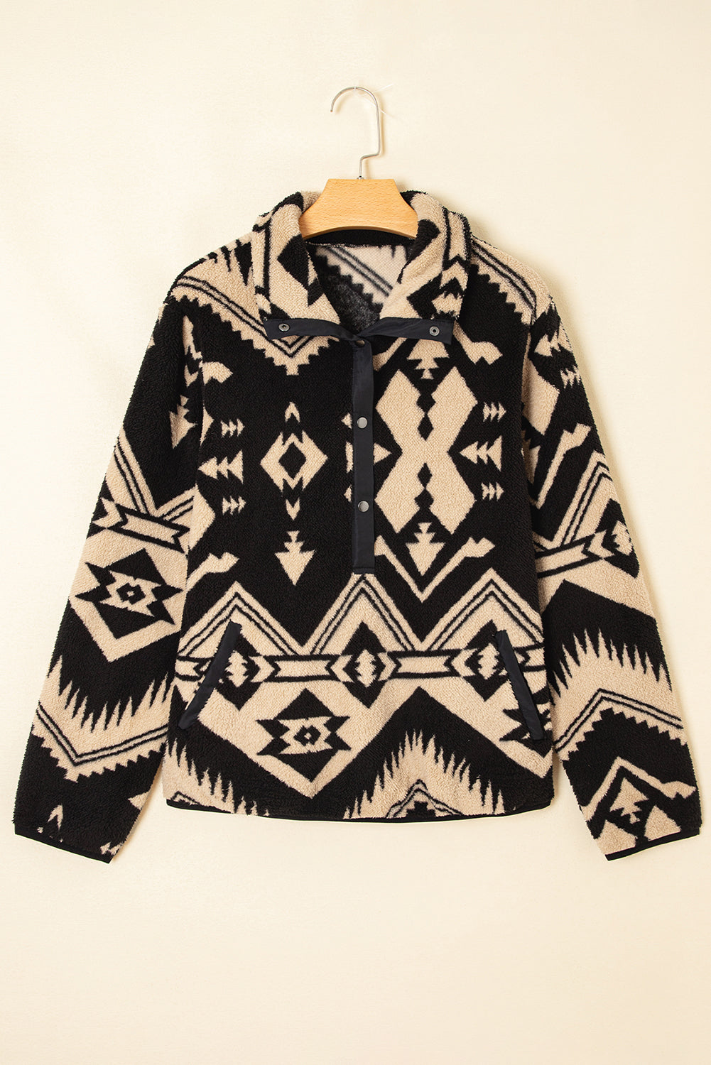 Black Western Aztec Sweatshirt LT