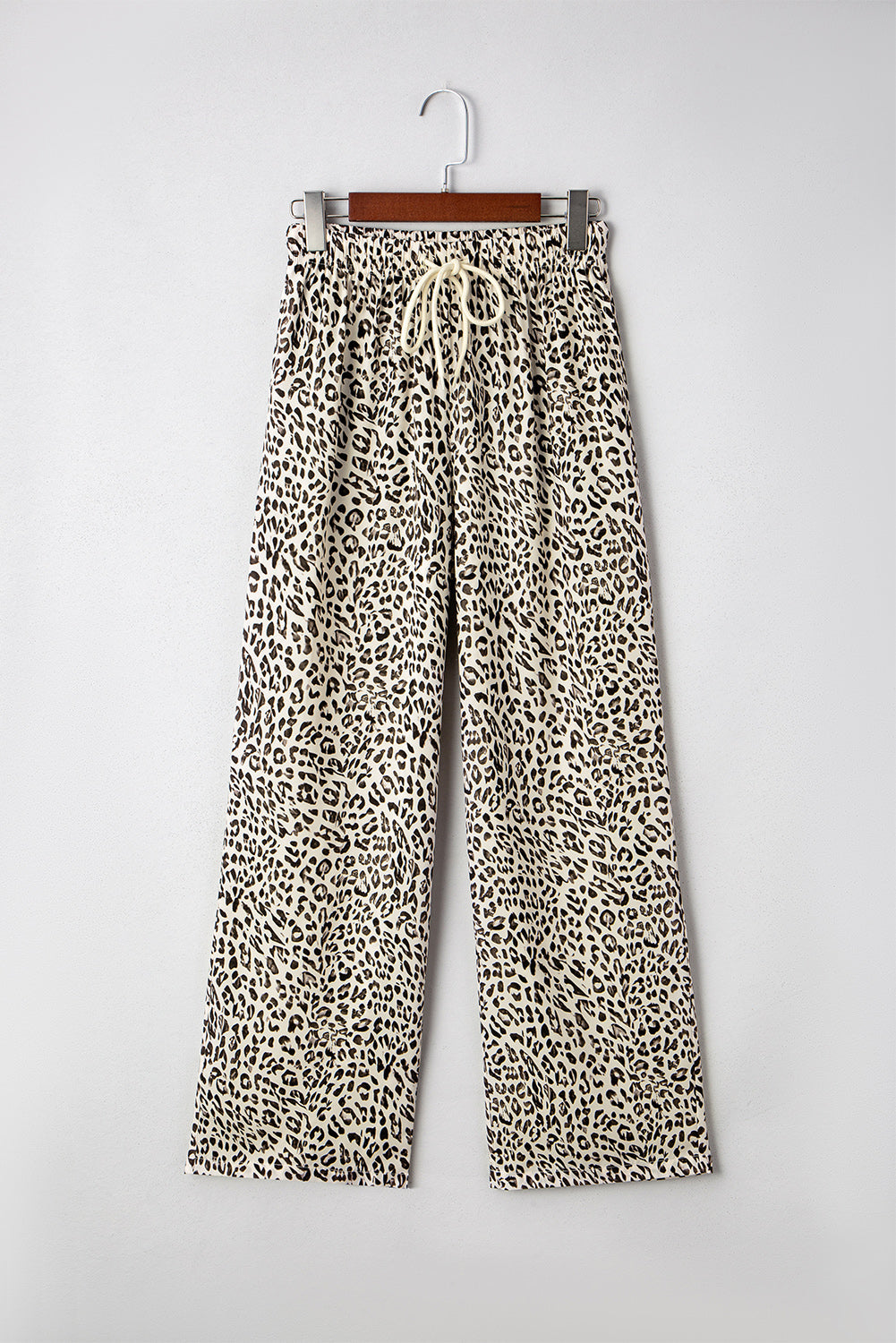 Brown Leopard Loose Pants FB