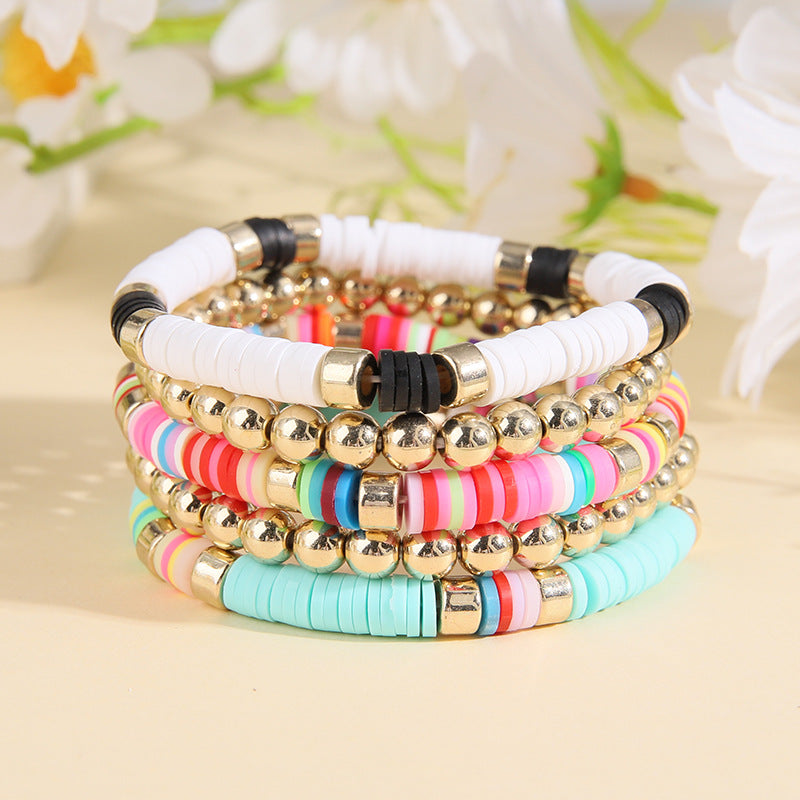 *Preorder: Heishi Bead Stacks*