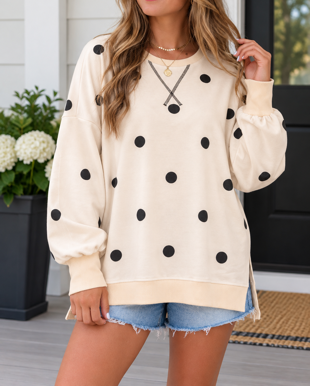 Polka Dot Pullover RTS