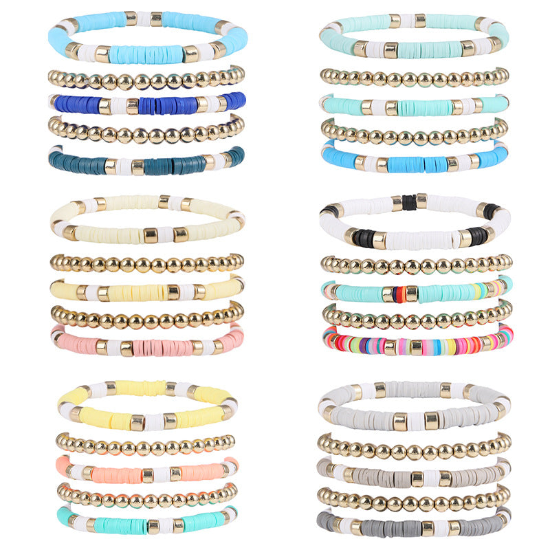 *Preorder: Heishi Bead Stacks*