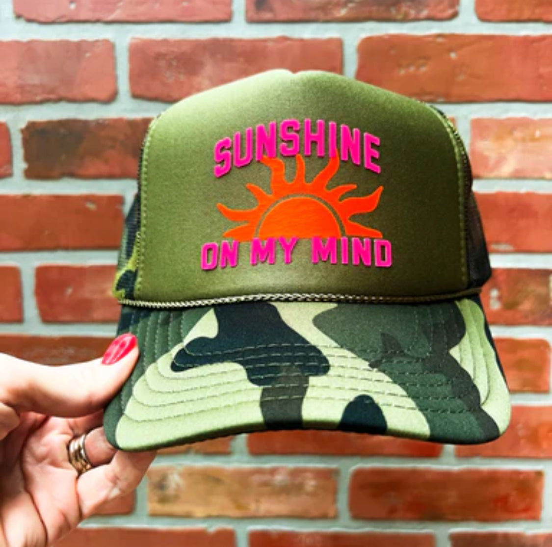 Sunshine on My Mind Trucker Hat