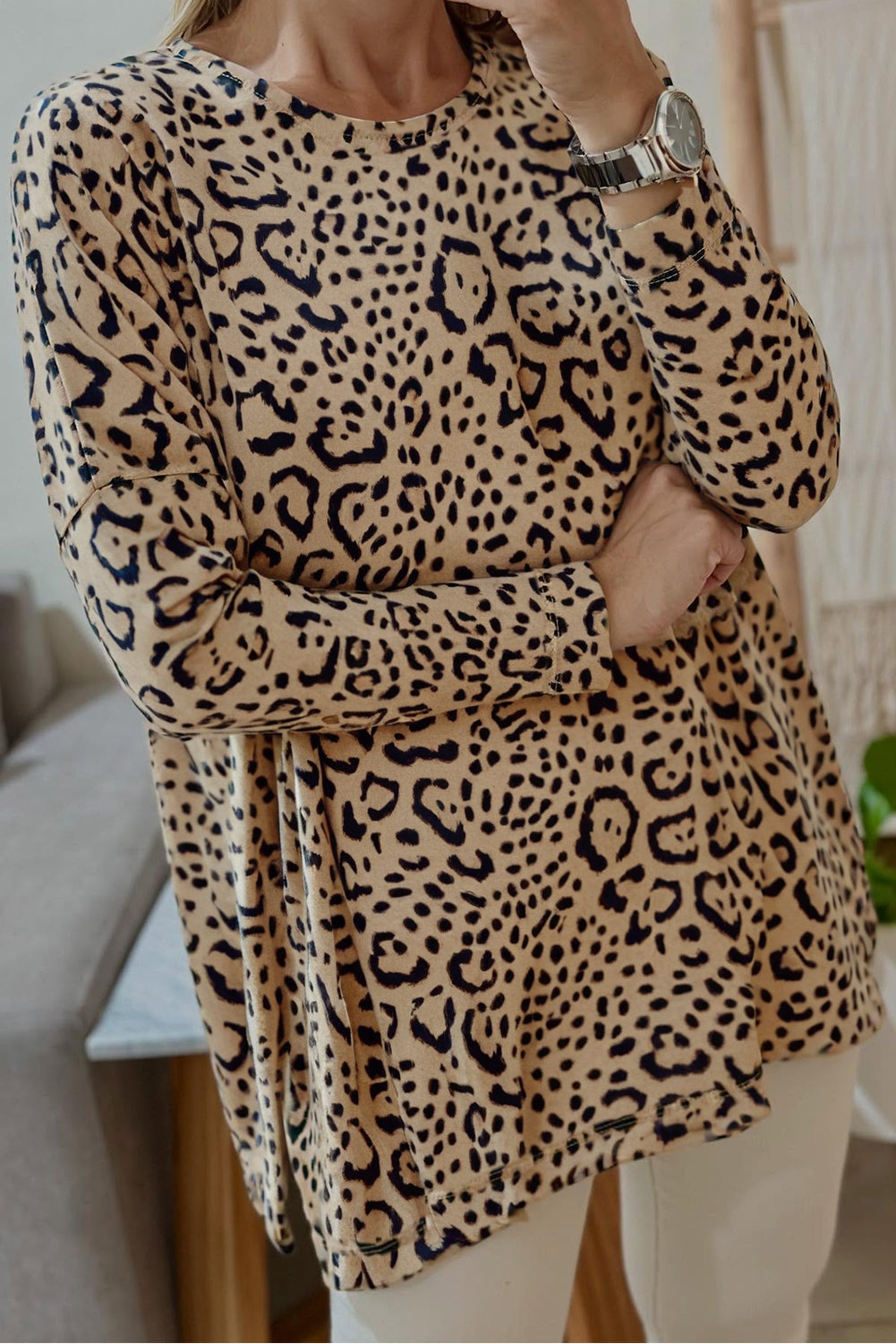 Leopard Batwing Top RTS