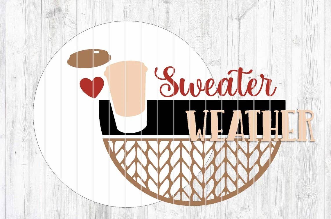 Sweater Weather Hanger DIY