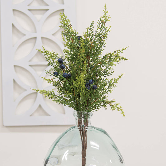 Blue Berry & Cedar Bush, 17"