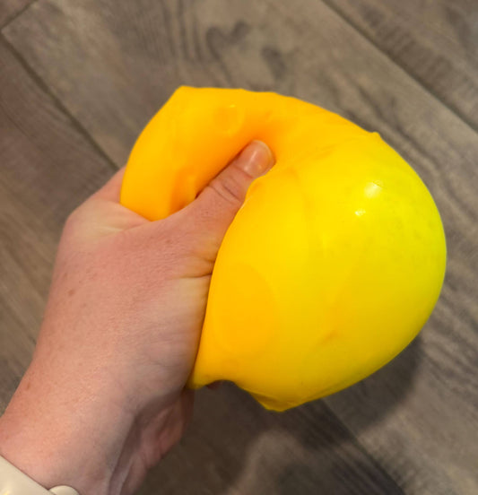 Squishy Squish Cheese Block Cube of Cheddar