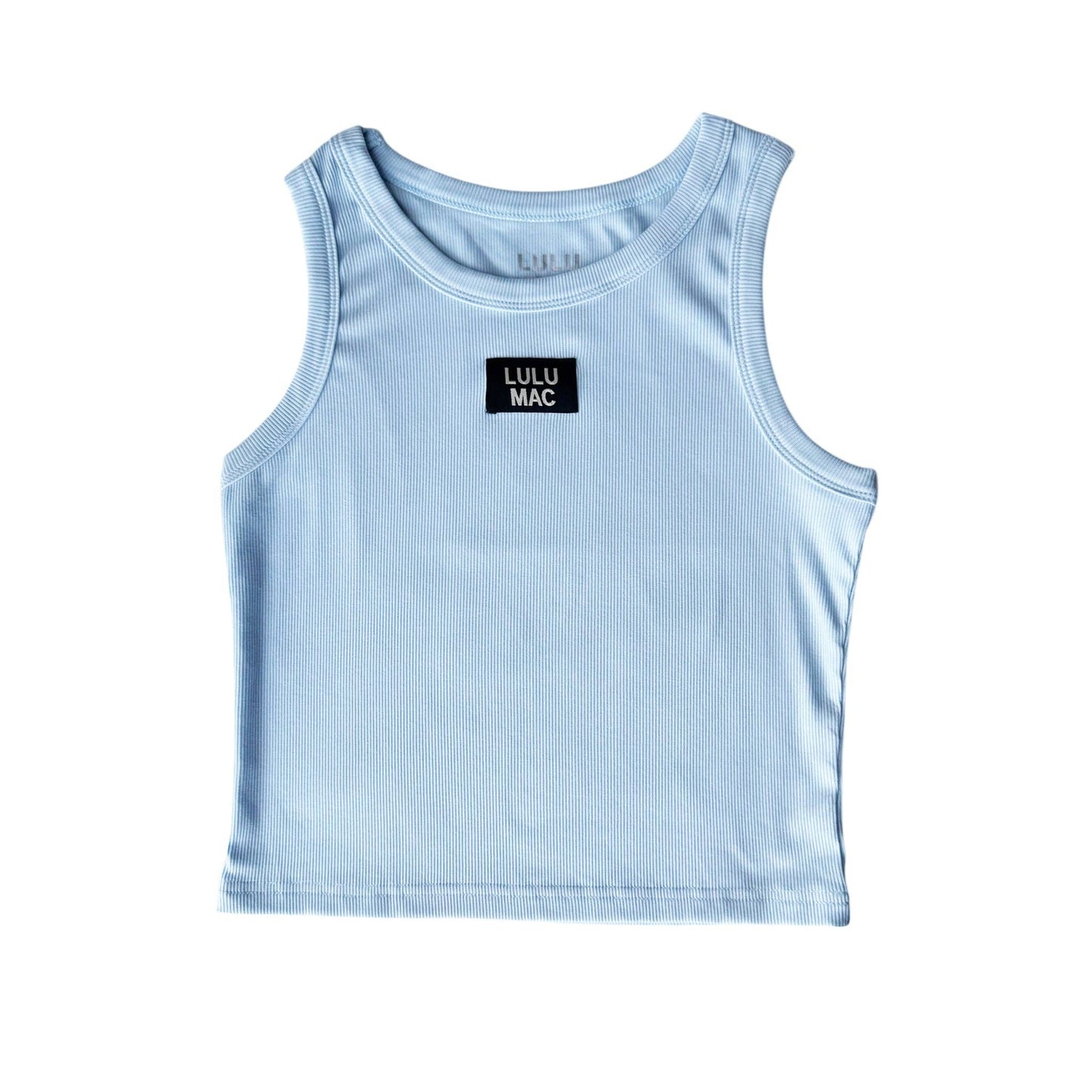 DD-TANK LIGHT BLUE LULU MAC SOLID TANK TOPS