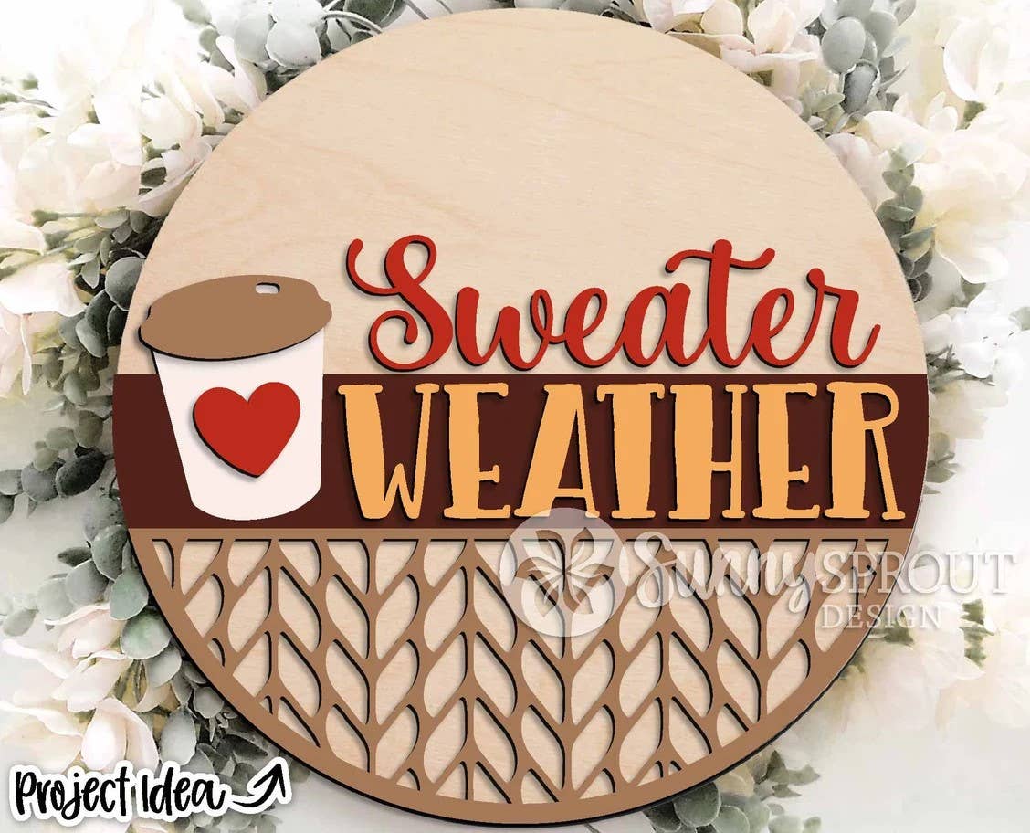 Sweater Weather Hanger DIY