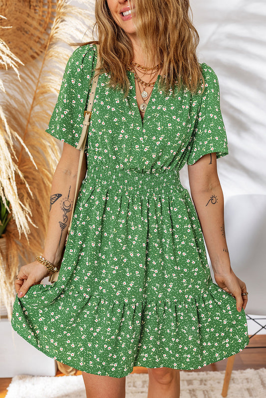 Floral Mini Dress FB RTS