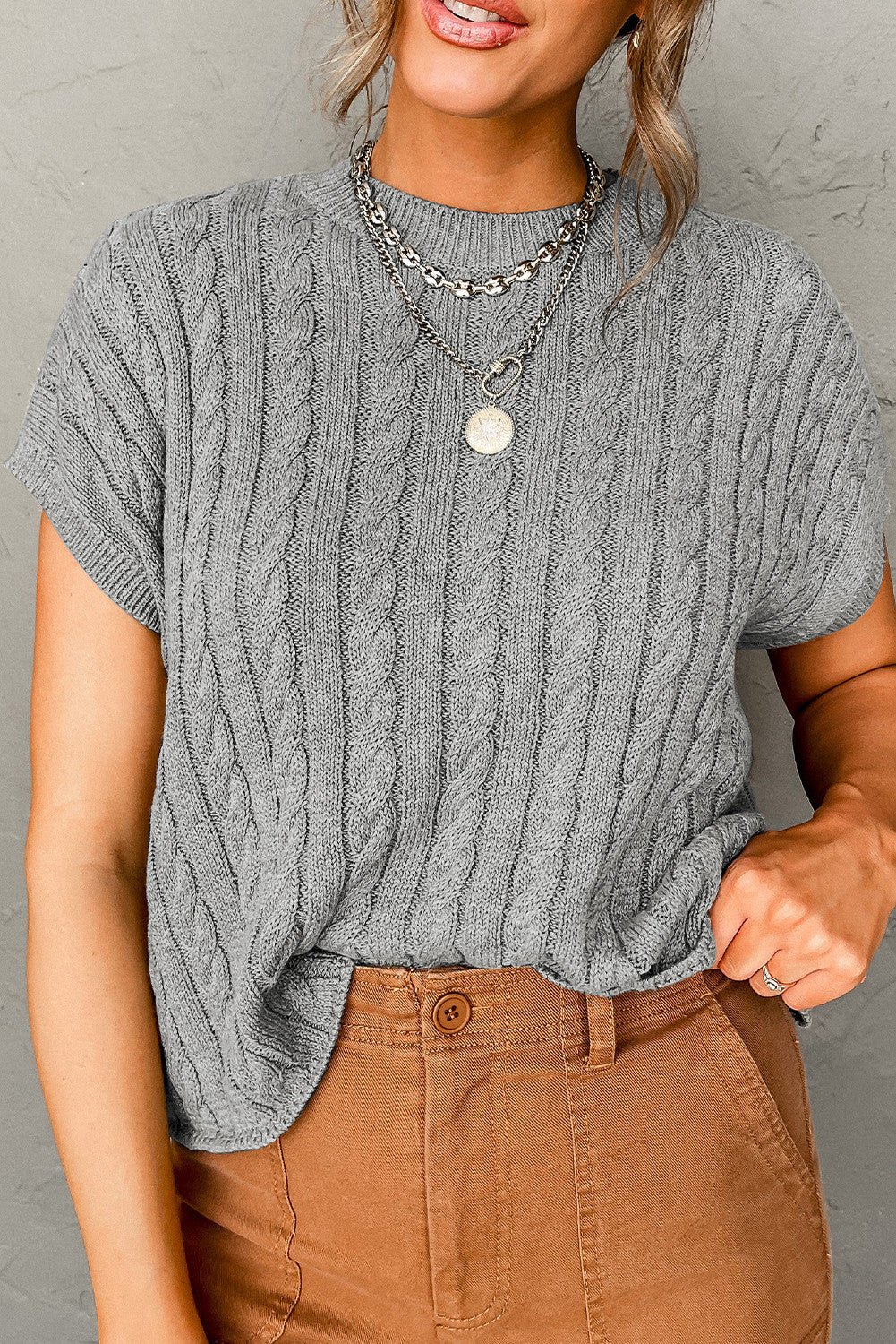 Cable Knit Sweater FB