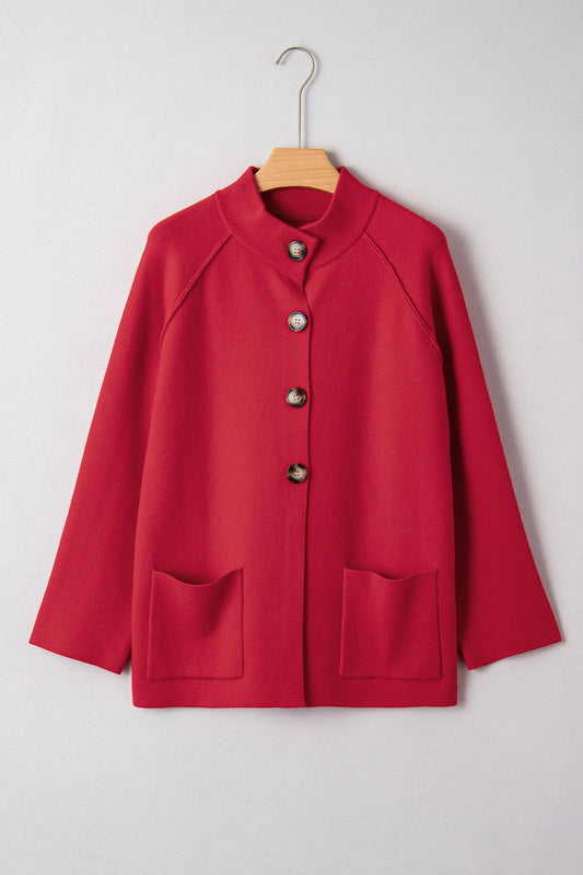 Red Collared Jacket LT