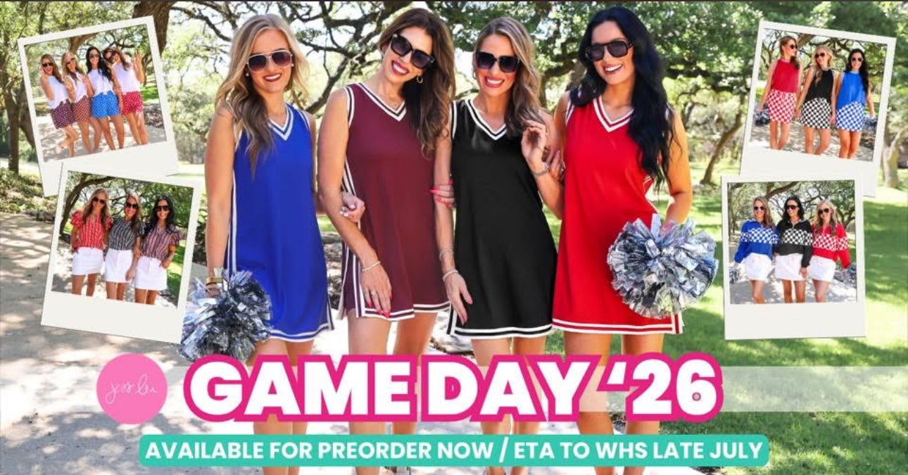 GAME DAY PREORDERS FALL 2026-BY JESS LEA