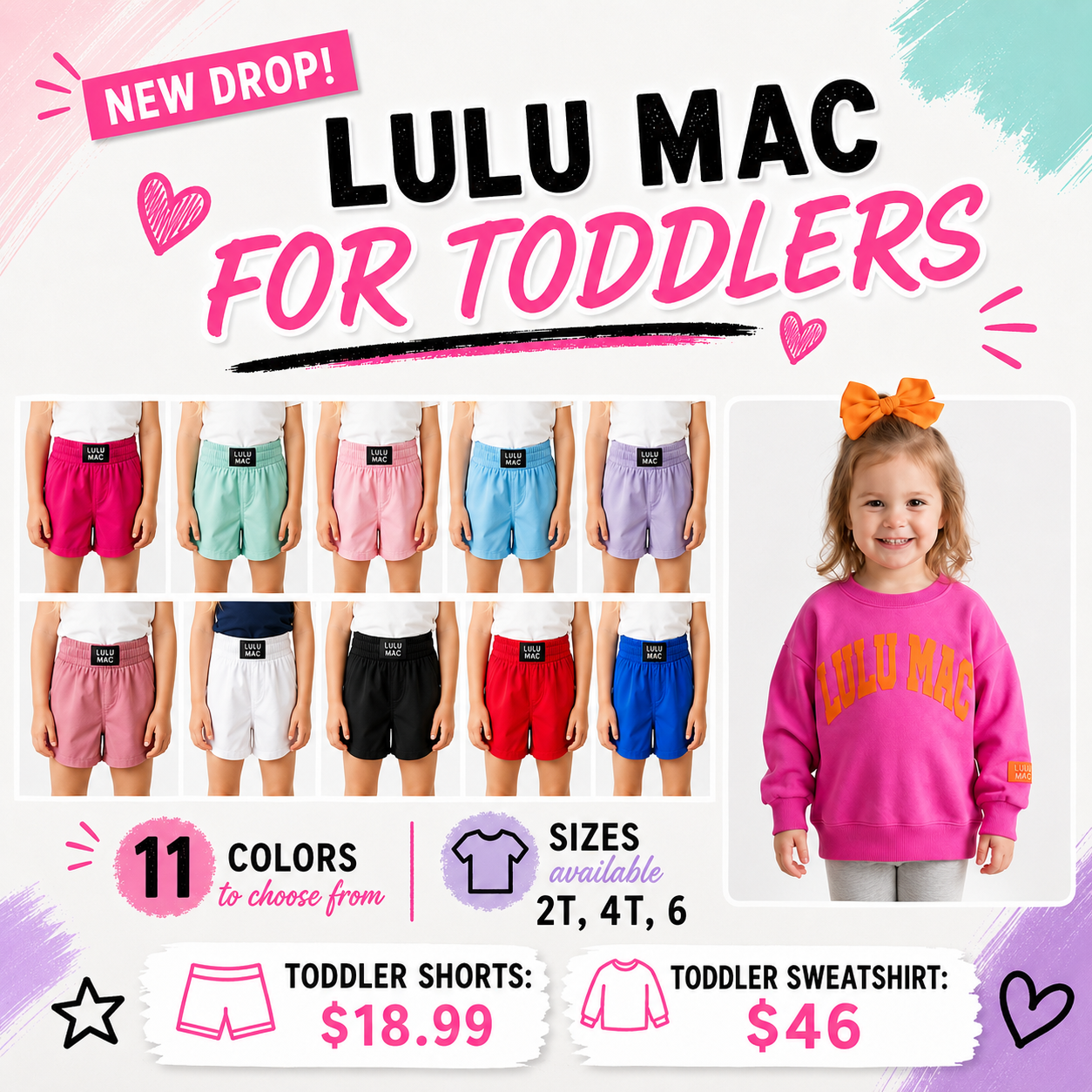 The Lulu Mac Toddler Collection