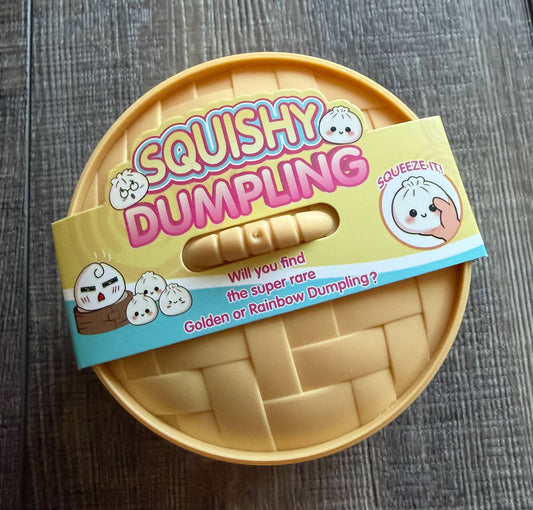 Mystery Squishy Neon Dumpling Stress Relief Toy