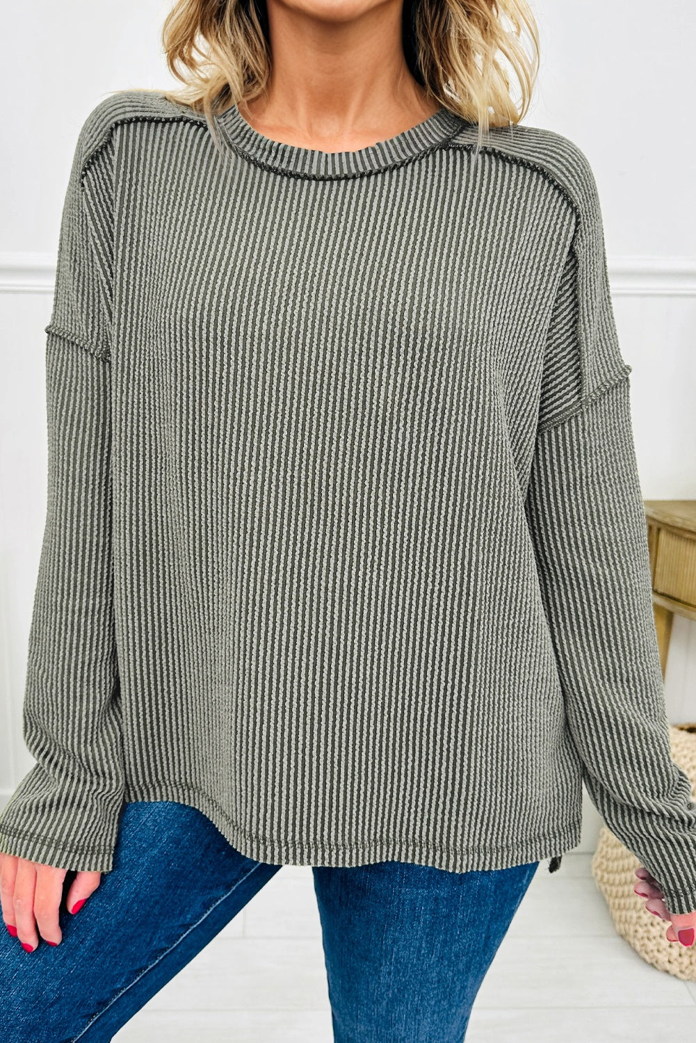 Ribbed Top September.