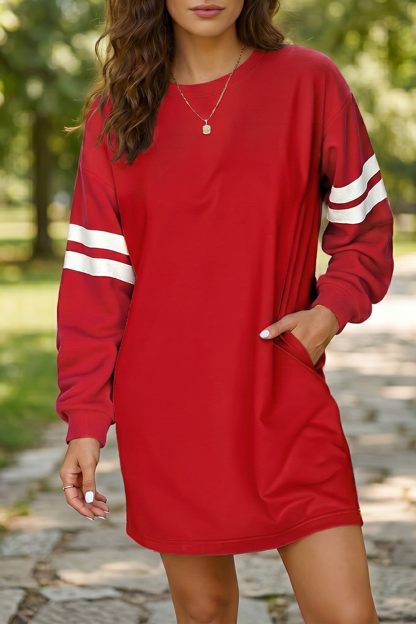 Varsity Dress *MULTIPLE COLORS*