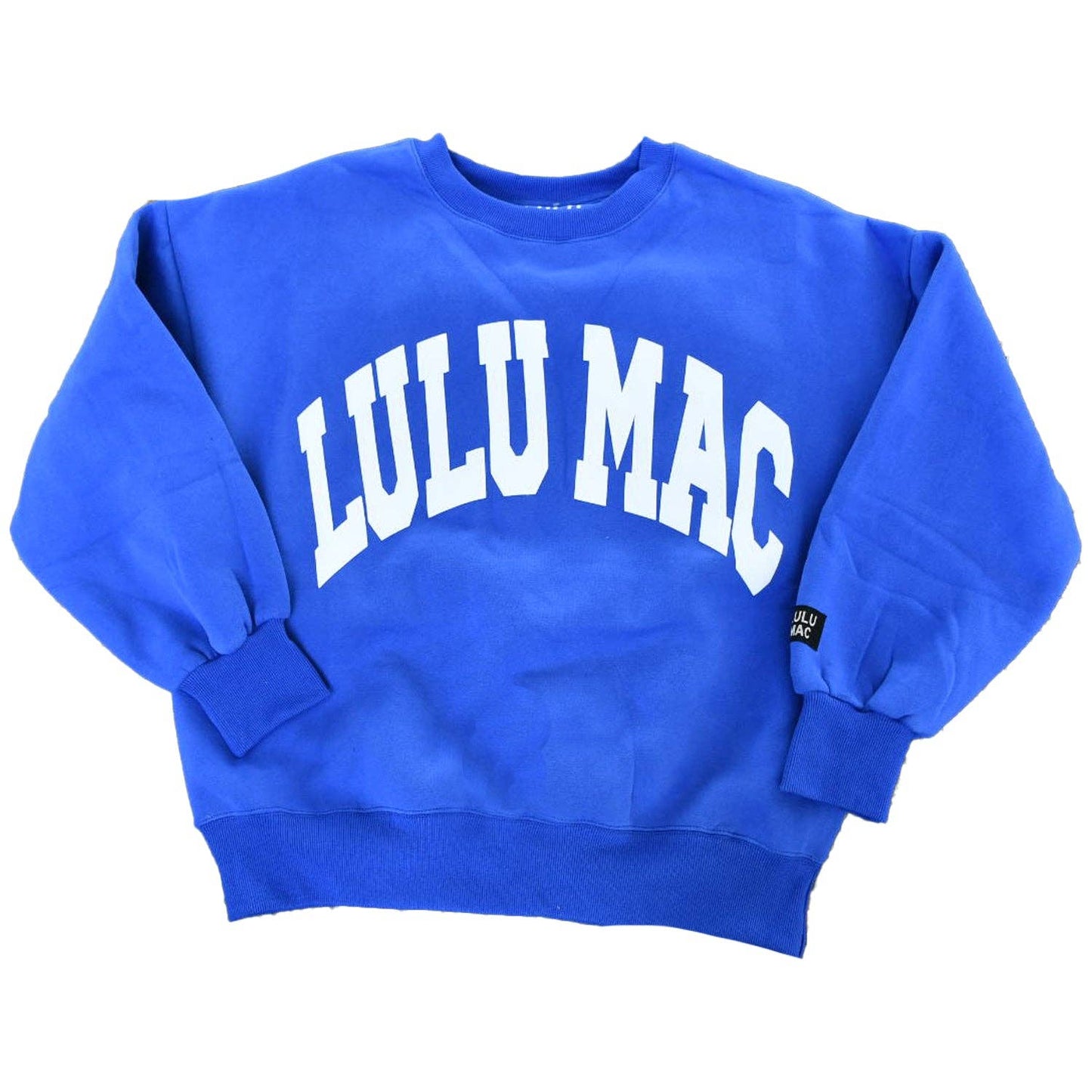 Lulu Mac Sweatshirt Royal/White - Puff