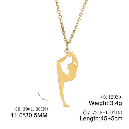 *Preorder: Dancer Pendant Necklace*